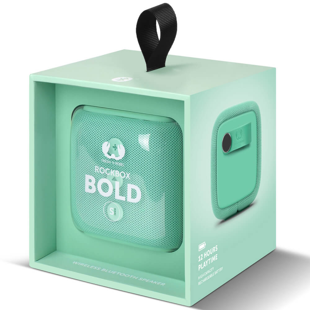 Fresh N Rebel
Fresh N Rebel Rockbox BOLD S Peppermint Bluetooth speaker
