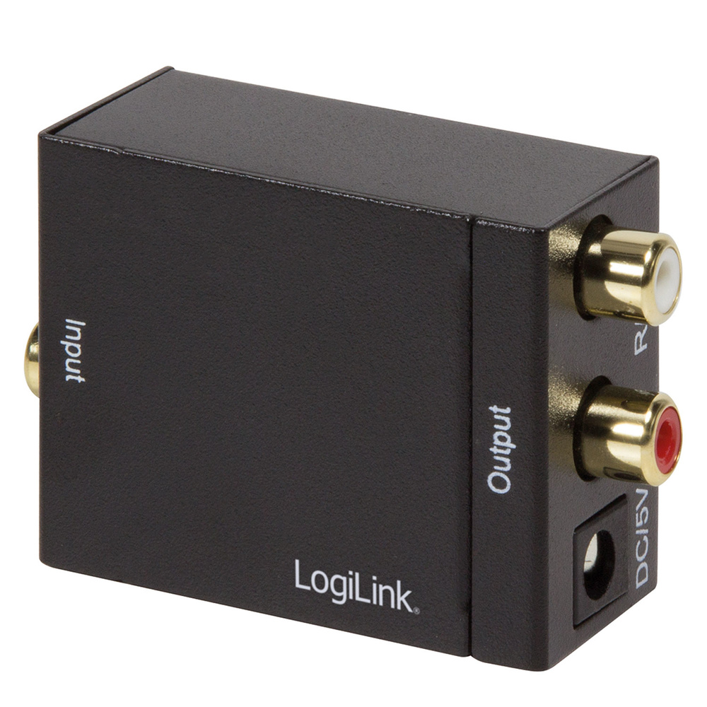 Produktfoto för LogiLink - Digital till analog ljudkonverterare
