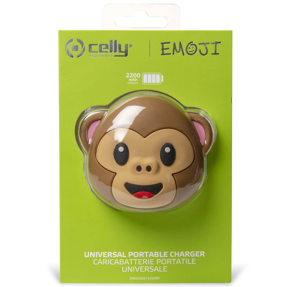 Celly
CELLY PowerBank Emoji Monkey 2200 mAh