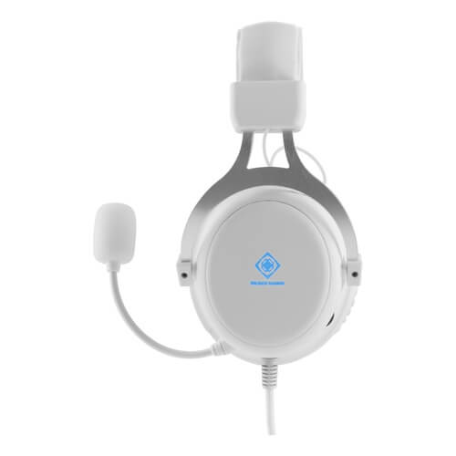 Deltaco Gaming
Deltaco Whiteline WH85 headset, aluminium ram, Vit