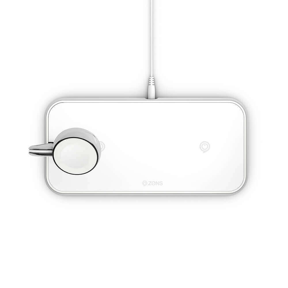 ZENS
ZENS Triple QI Trådlös Laddare 2x10W med Apple Watch Laddare