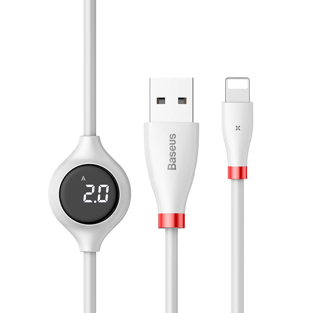 BASEUS
Baseus Big Eye USB/lightning Power Display 2A 1,2M Vit