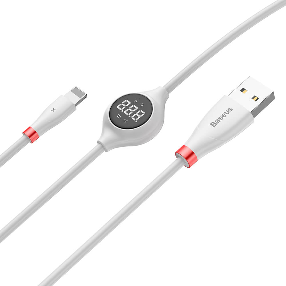 BASEUS
Baseus Big Eye USB/lightning Power Display 2A 1,2M Vit
