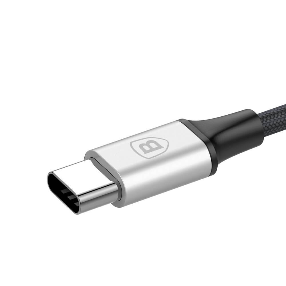 BASEUS
Baseus Rapid micro USB/lightning/USB Type C 1,2 m Silver