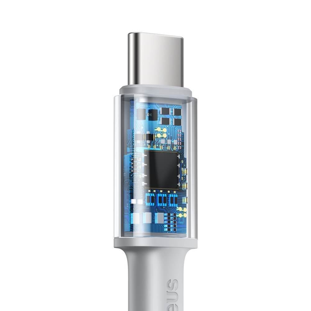 BASEUS
Baseus USB Type C - USB Type C Kabel 100 W 5 A 2 m Vit