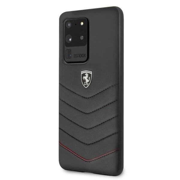 Ferrari - Ferrari Samsung Galaxy S20 Ultra G988 Skal Svart Heritage