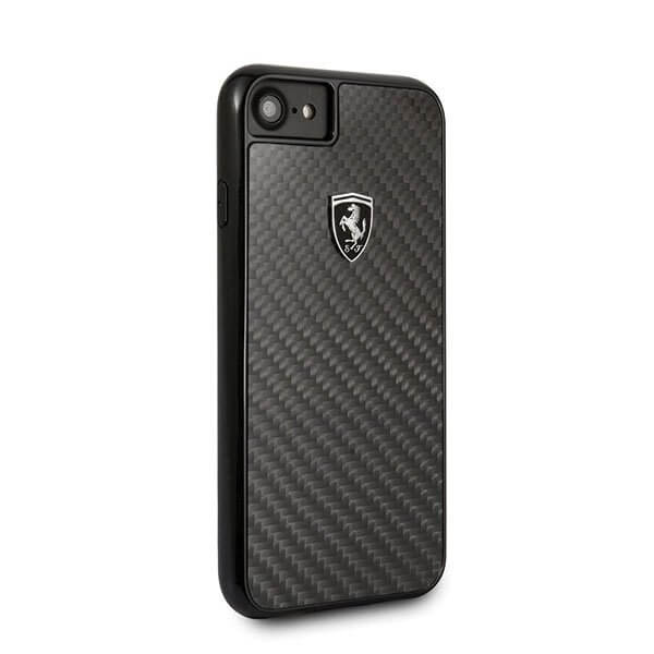 UTGATT1 - Ferrari Skal iPhone 7/8/SE 2020 Carbon Heritage - Svart