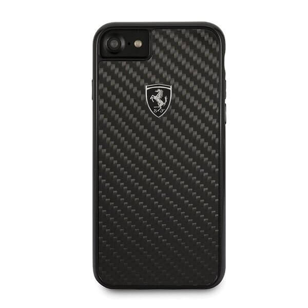 UTGATT1 - Ferrari Skal iPhone 7/8/SE 2020 Carbon Heritage - Svart