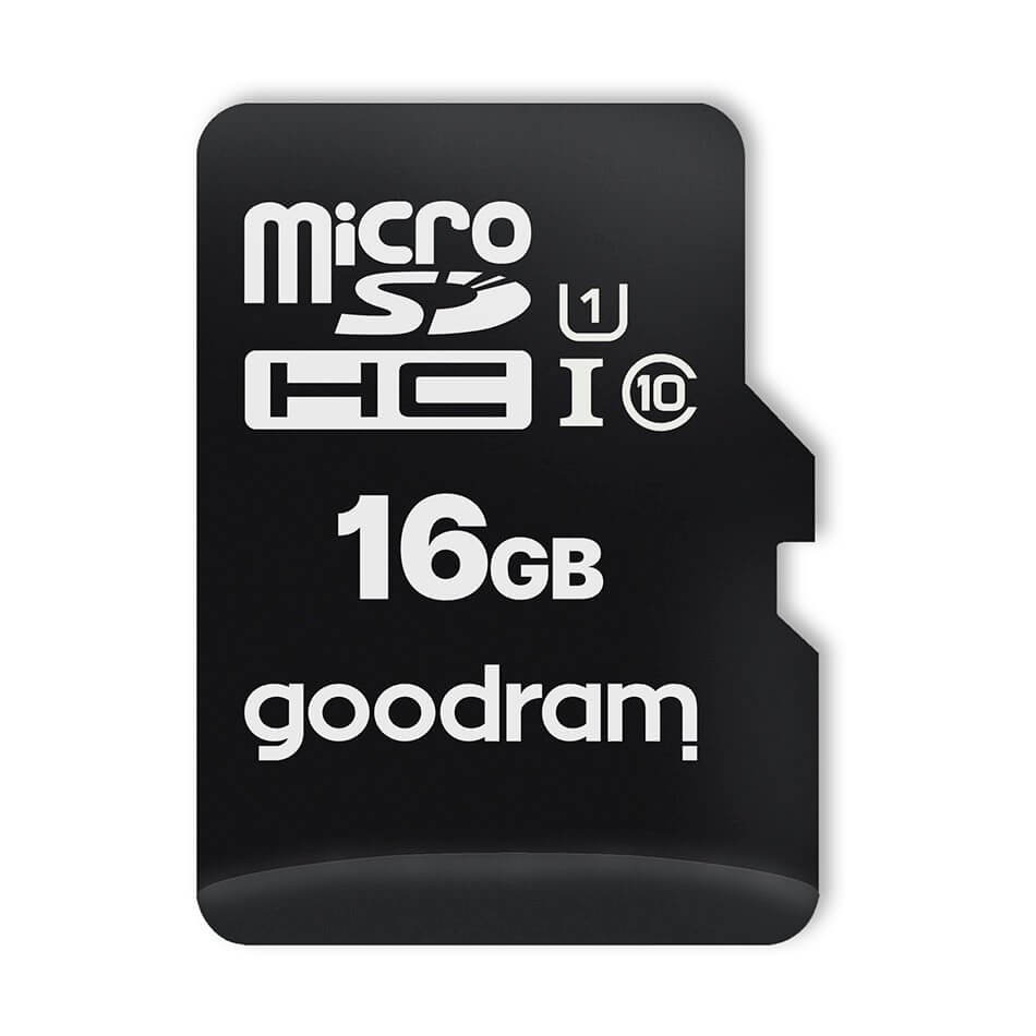 Goodram
Goodram Microcard 16 GB micro SD HC UHS-I class 10 memory card