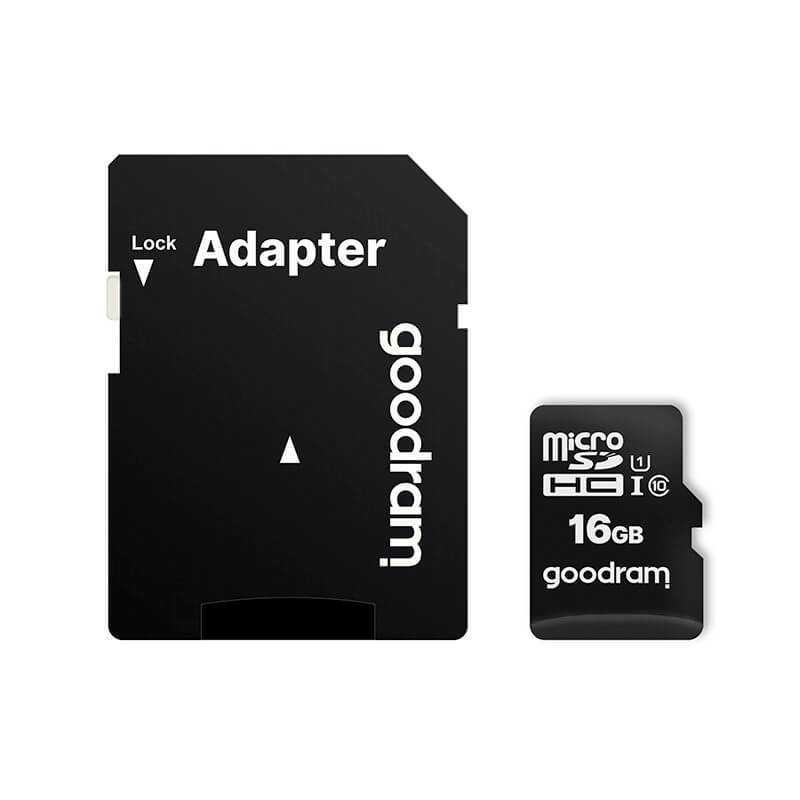 Goodram
Goodram Microcard 16 GB micro SD HC UHS-I class 10 memory card