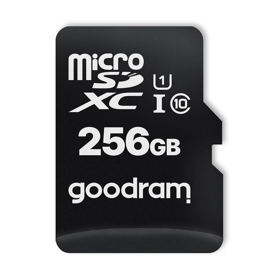 Goodram
Goodram Microcard 256 GB micro SD XC UHS-I class 10 memory card