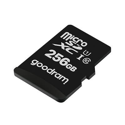 Goodram - Goodram Mikrokort 256 GB micro SD XC UHS-I klass 10 minneskort