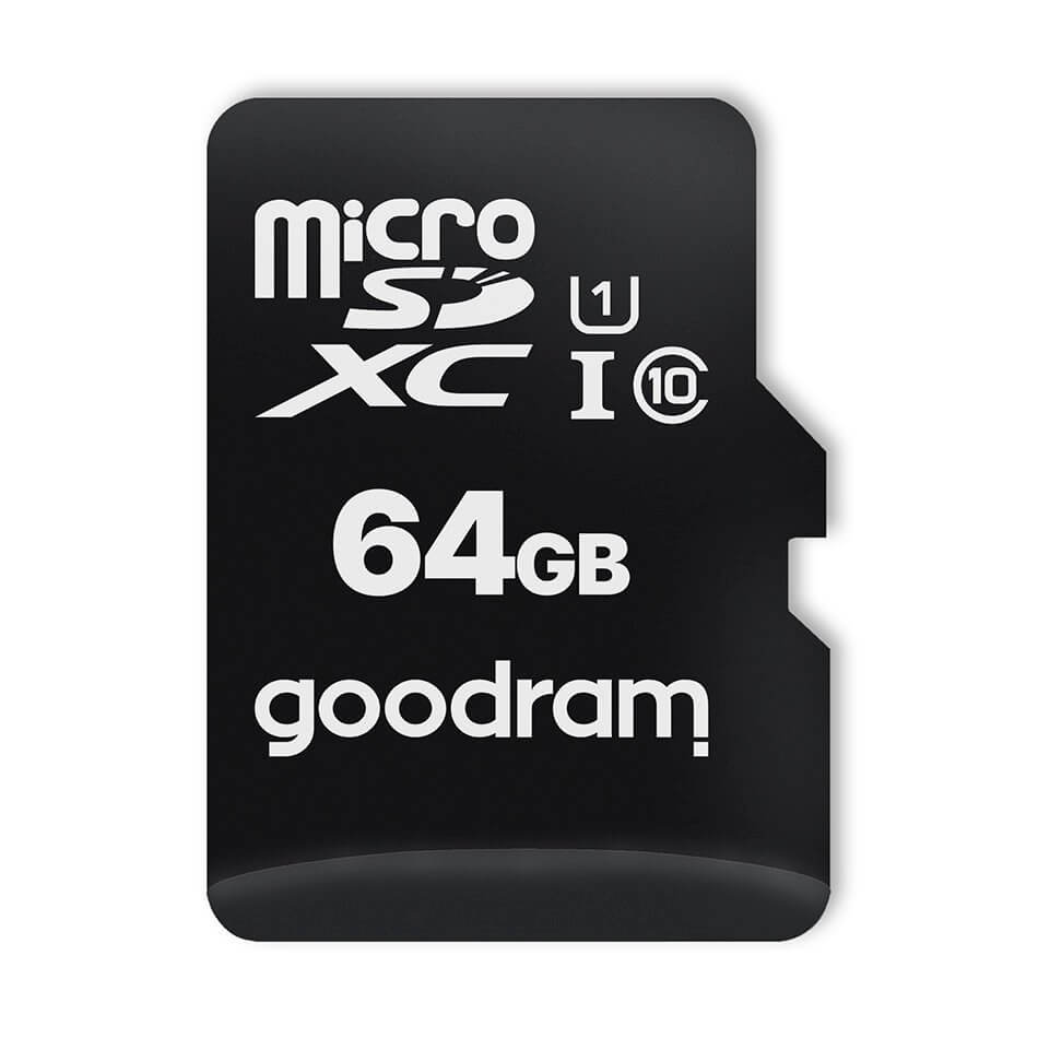 Goodram
Goodram Microcard 64 GB micro SD XC UHS-I class 10 memory card