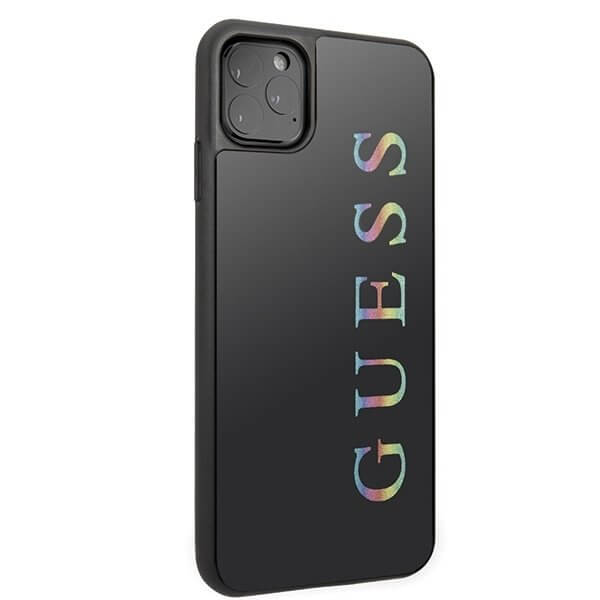 Guess - Guess iPhone 11 Pro Max skal Svart Glitter Logo