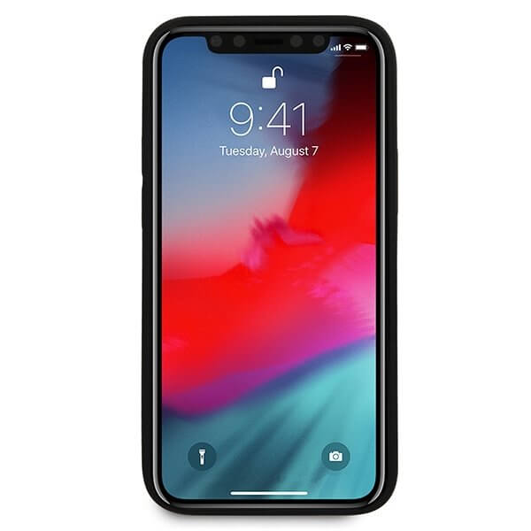 UTGATT4 - Guess skal iPhone 12 Mini Saffiano Svart