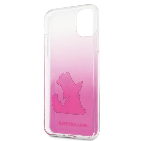 KARL LAGERFELD - Karl Lagerfeld Skal iPhone 11 Pro Max Choupette Fun - Rosa