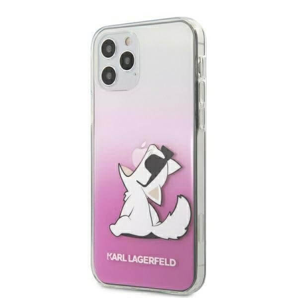 KARL LAGERFELD - Karl Lagerfeld iPhone 12 Pro Max Skal Choupette Fun - Rosa