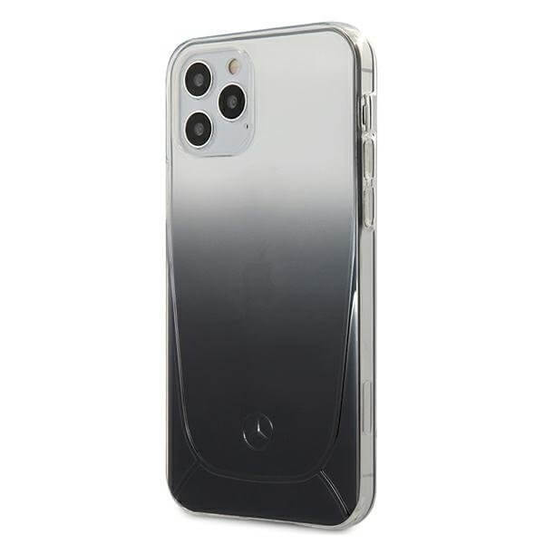 Mercedes - Mercedes Case iPhone 12 & 12 Pro Skal Transparent Line Svart