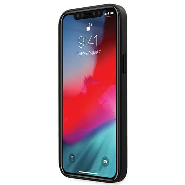 Mercedes - Mercedes Case iPhone 12 Pro Max Skal Bow Line Svart