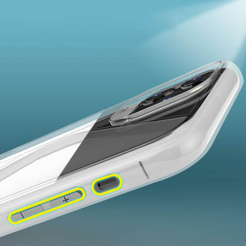 Ruhtel - S-Case Huawei P40 Lite E skal transparent