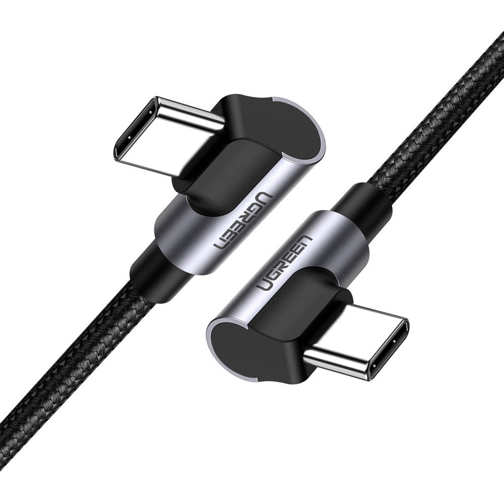Ugreen
UGreen Elbow USB Type C - USB Type C Kabel FCP 3 A 1 m Grå