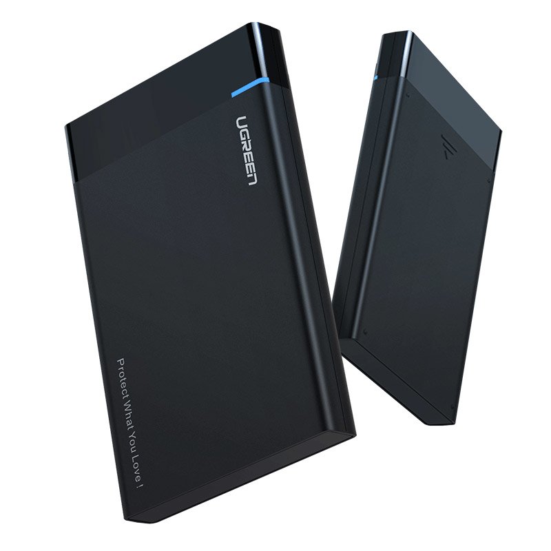 Ugreen - UGreen hard drive HDD SSD SATA 2,5 USB 3.2 USB Type C Svart