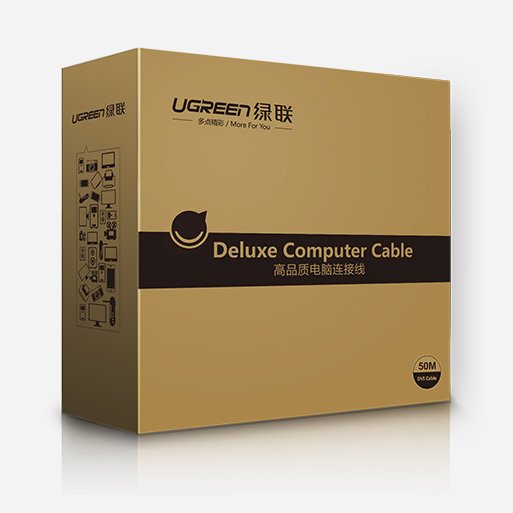 Ugreen - UGreen HDMI Kabel 4K 30 Hz 3D 10 m Svart