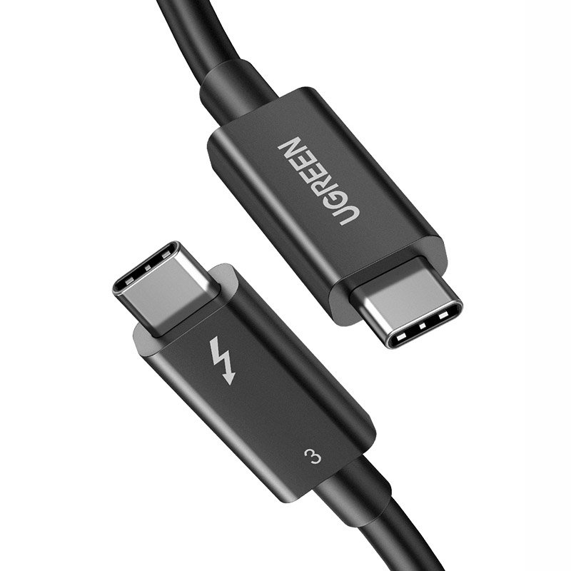 Ugreen
UGreen USB Type C - USB Type C Thunderbolt 3 USB 3.2 2 m Svart