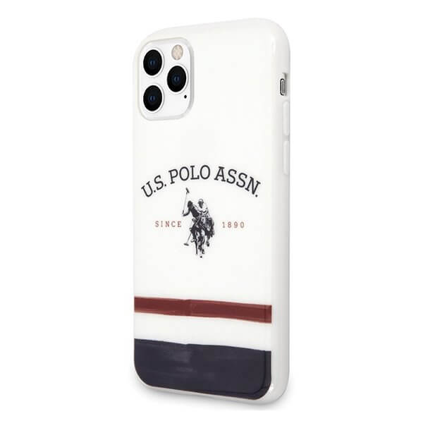 U.S. Polo Assn. - U.S. Polo Assn. Tricolor Pattern Collection iPhone 11 Pro Vit