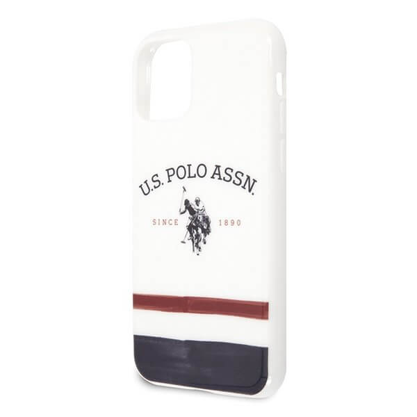 U.S. Polo Assn. - U.S. Polo Assn. Tricolor Pattern Collection iPhone 11 Pro Vit