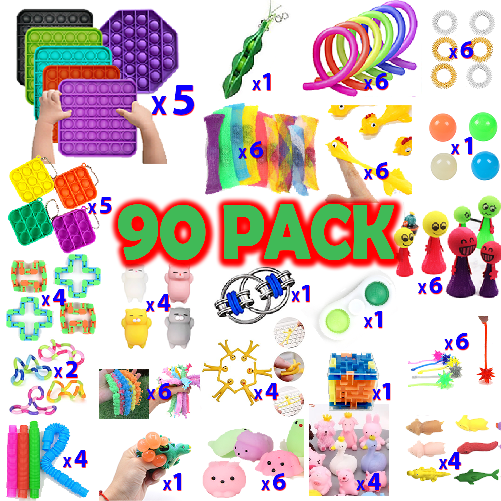 Pop It Fidget Toy Pack