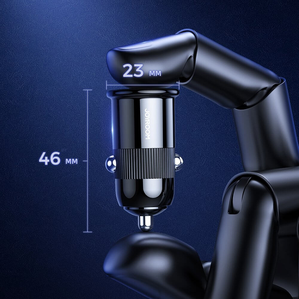Joyroom - Joyroom 3,1 A dual port smart car charger Svart