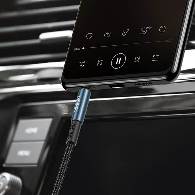 Joyroom
Joyroom stereo audio AUX cable 3,5 mm mini jack 2 m dark Blå