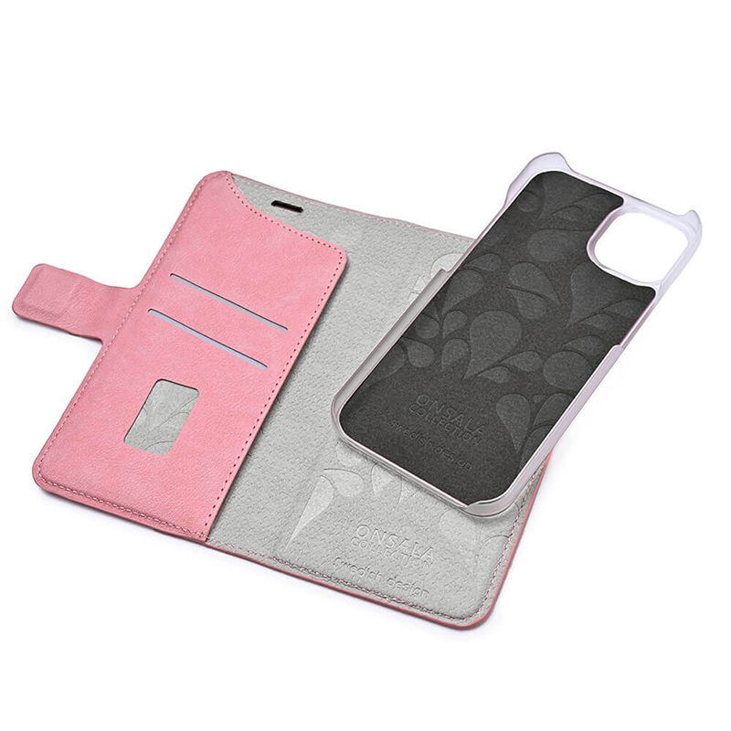 Onsala - Onsala Mobilfodral till iPhone 13 - Dusty Pink