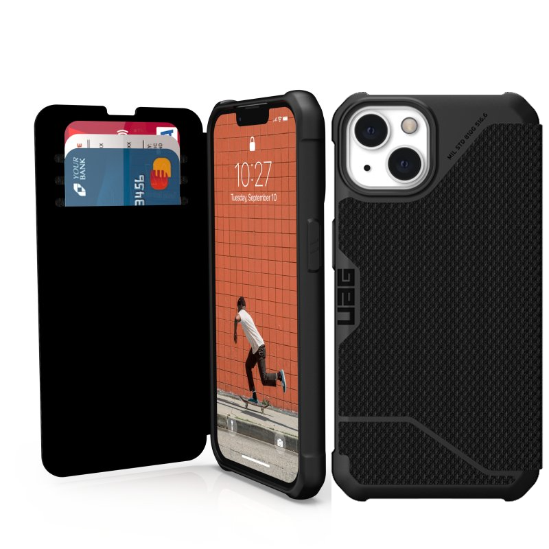 UAG
UAG iPhone 13 Metropolis plånboksfodral - Svart