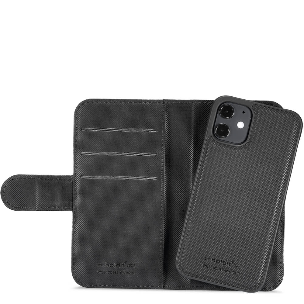 Holdit
Holdit Plånboksfodral Magnet iPhone 12 Mini - Svart