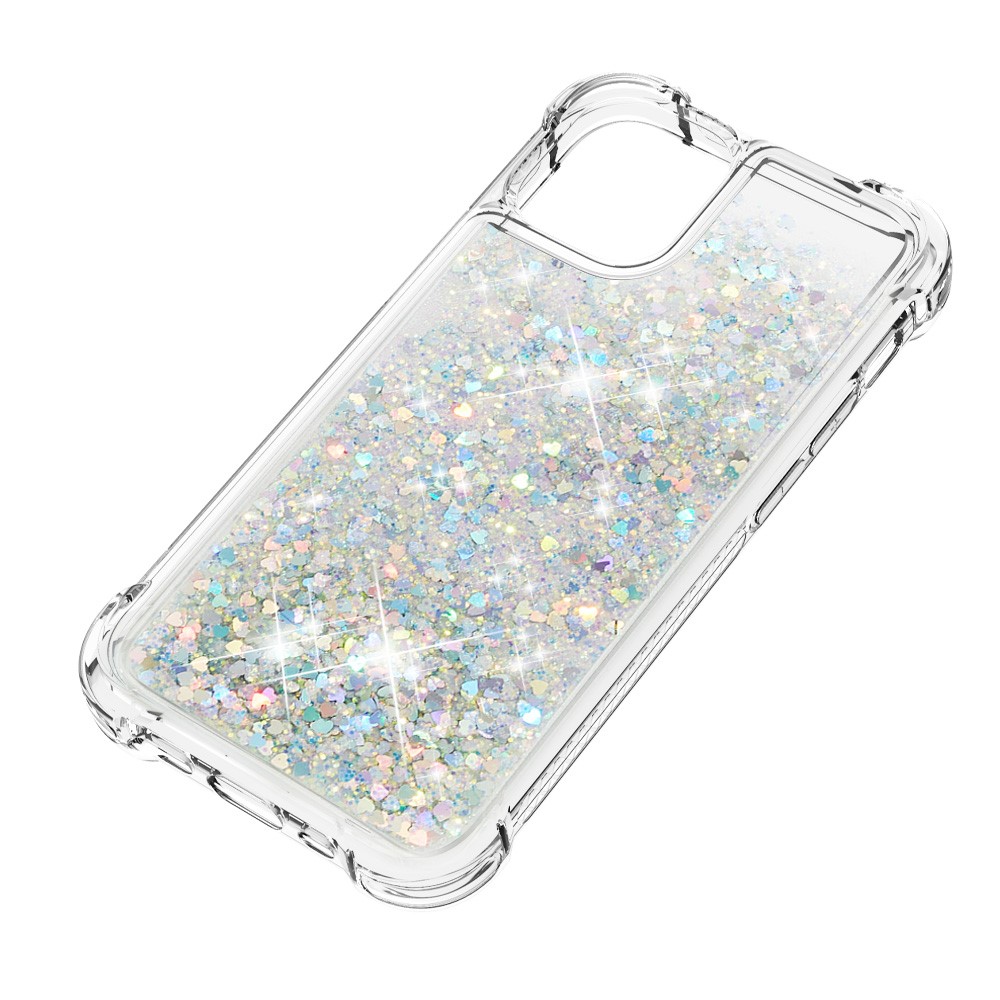 OEM
Drop-Proof Glitter Sequins Skal till iPhone 13 - Silver