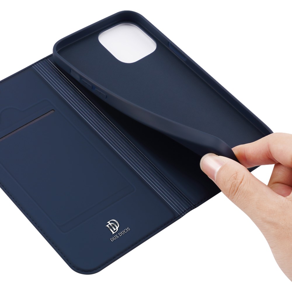 Dux Ducis - Dux Ducis Skin Pro Plånboksfodral iPhone 13 - Blå