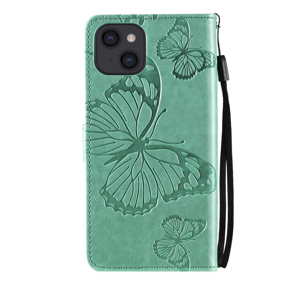 OEM
Fjärilar Plånboksfodral iPhone 13 - Turkos
