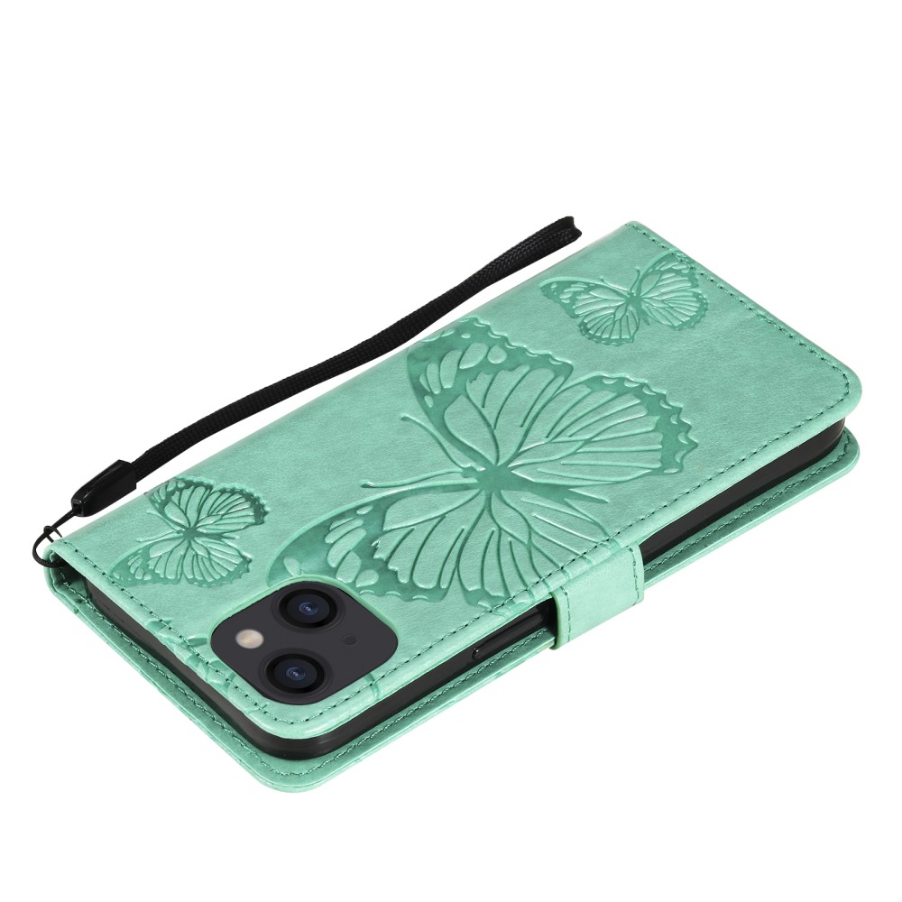 OEM
Fjärilar Plånboksfodral iPhone 13 - Turkos