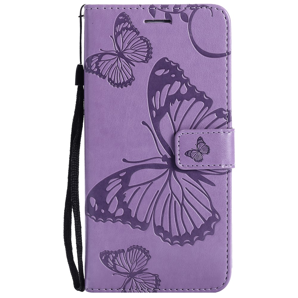 OEM Fjärilar Plånboksfodral iPhone 13 - Lila 