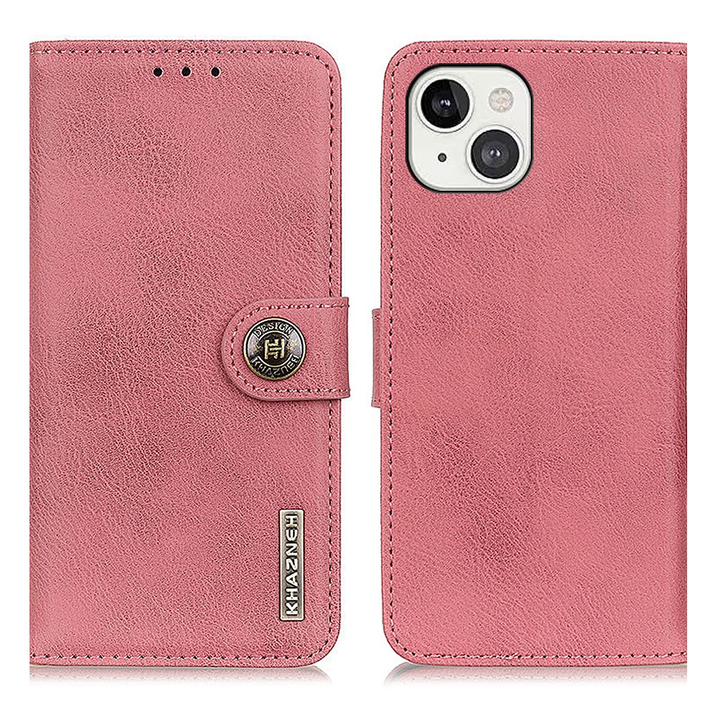 KHAZNEH
KHAZNEH Plånboksfodral iPhone 13 - Rosa