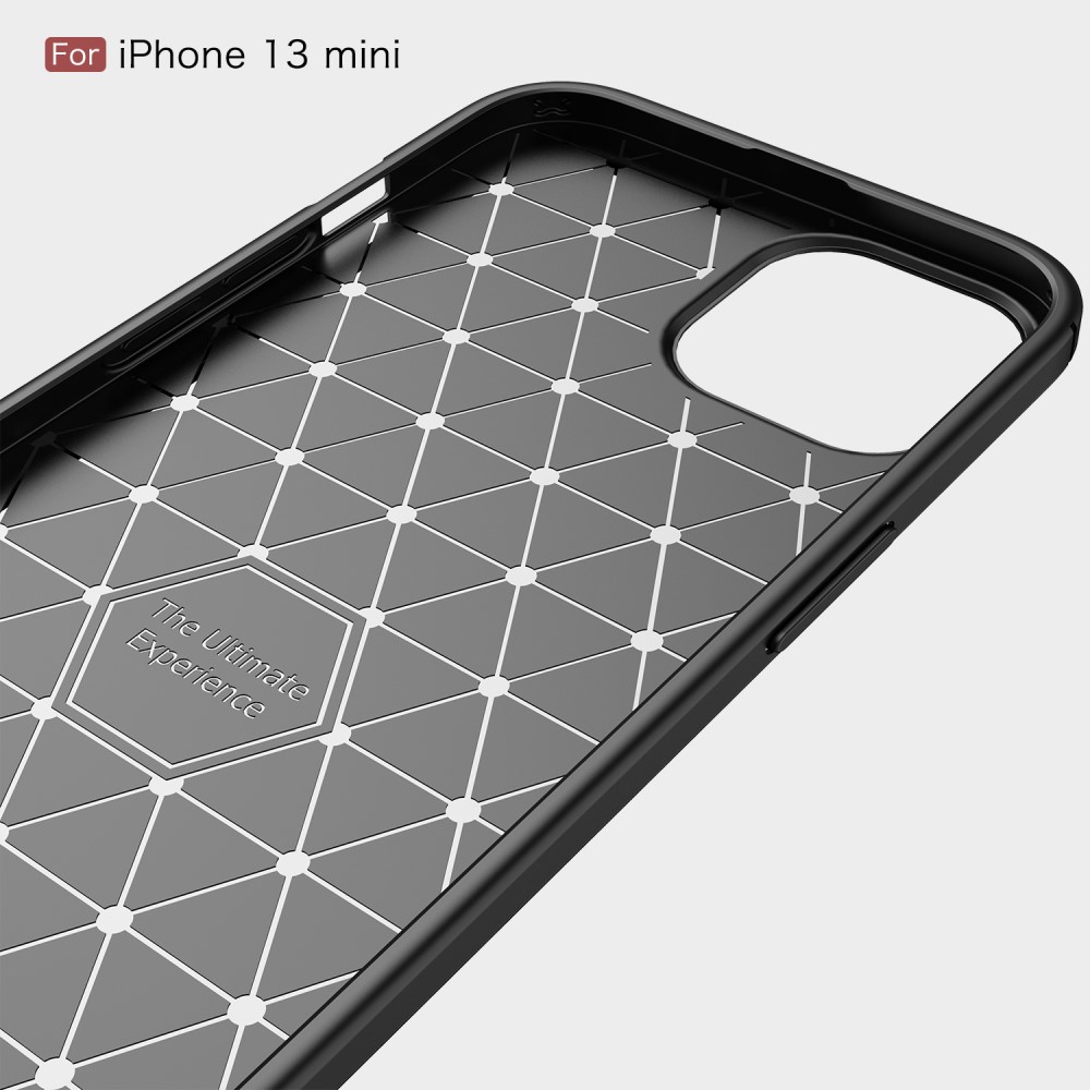 A-One Brand
Carbon Fiber Texture Skal iPhone 13 Mini - Svart