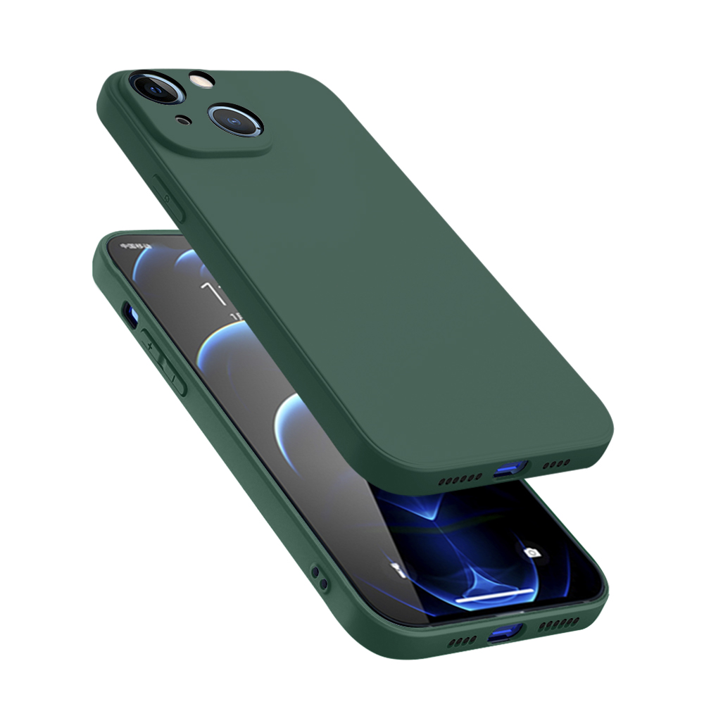 OEM Tunt Mjukt Skal iPhone 13 Mini - Mörk Grön 