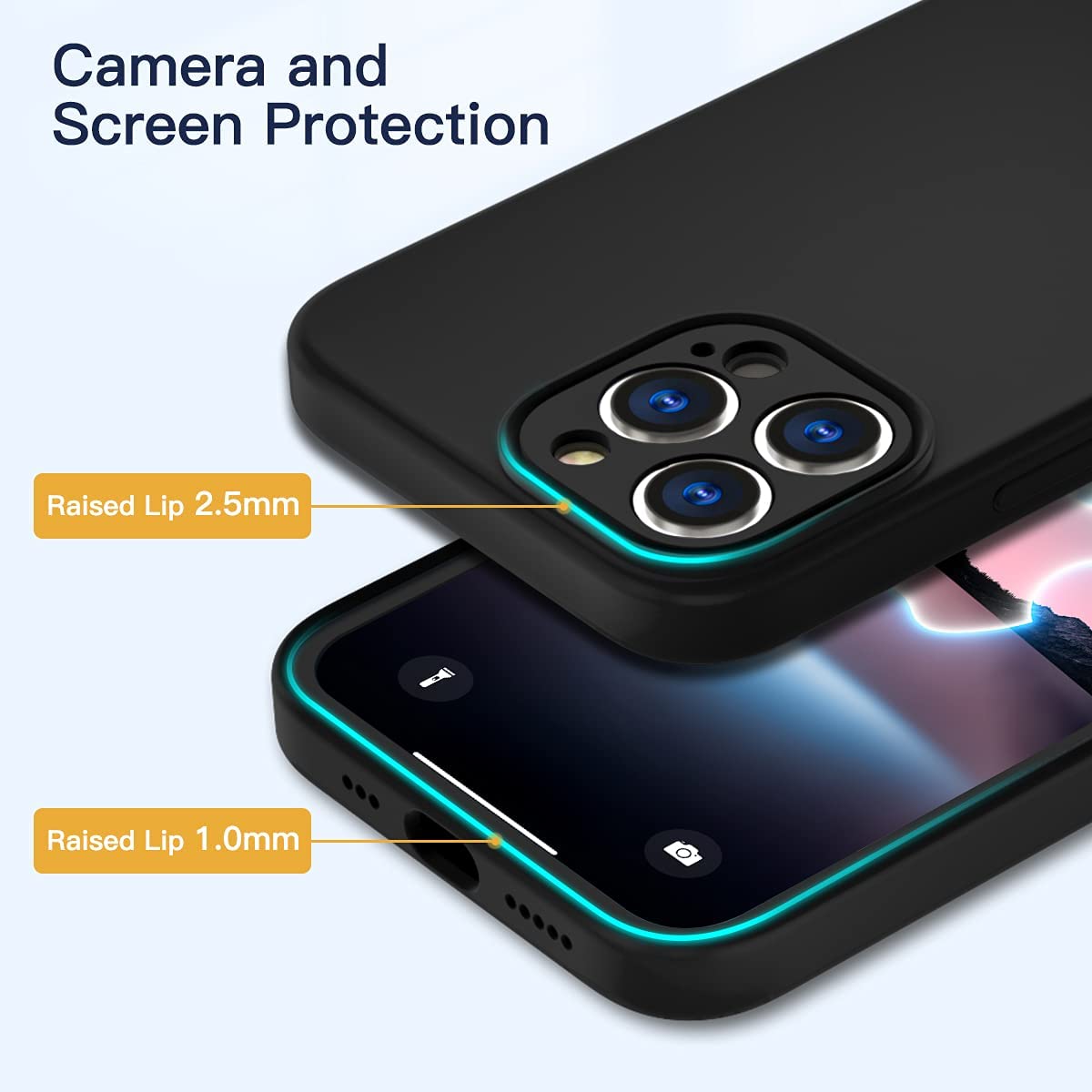 A-One Brand - Tunt Mjukt mobilskal till Apple iPhone 13 Pro - Rosa