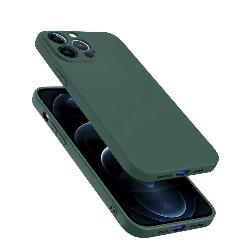 OEM - Tunt Mjukt Skal iPhone 13 Pro - Mörk Grön