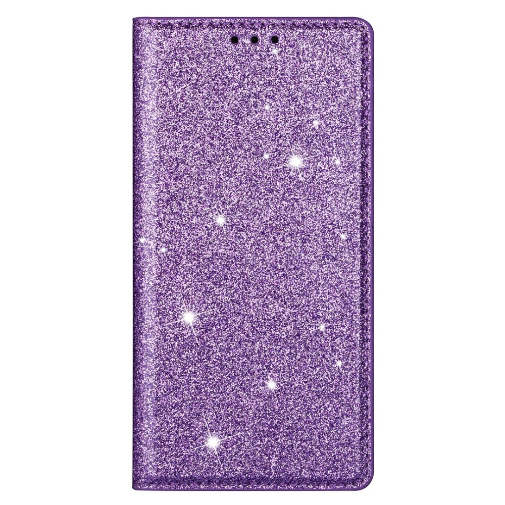 OEM - Glittrande Plånboksfodral iPhone 13 Pro - Lila