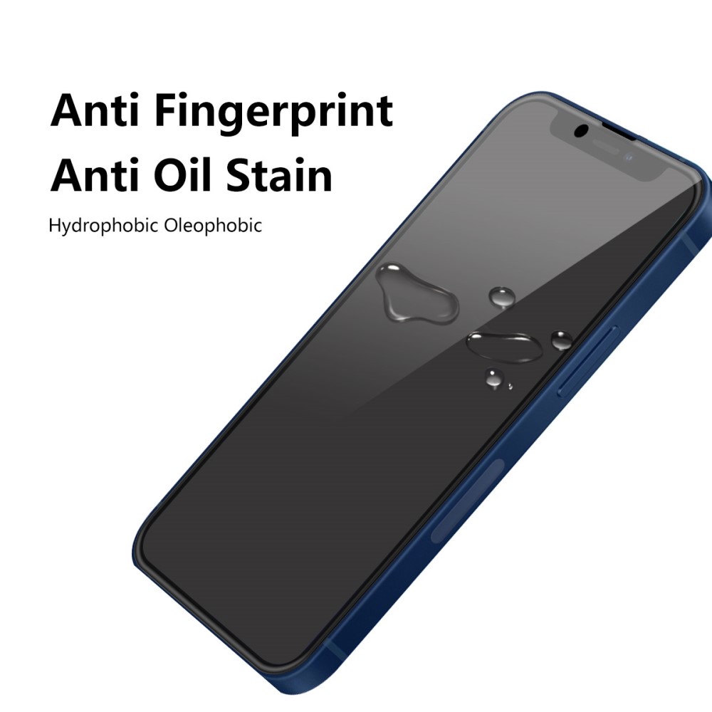 A-One Brand - [2-PACK] Privacy Hrdat Glas iPhone 13 Pro Max Skrmskydd - Svart