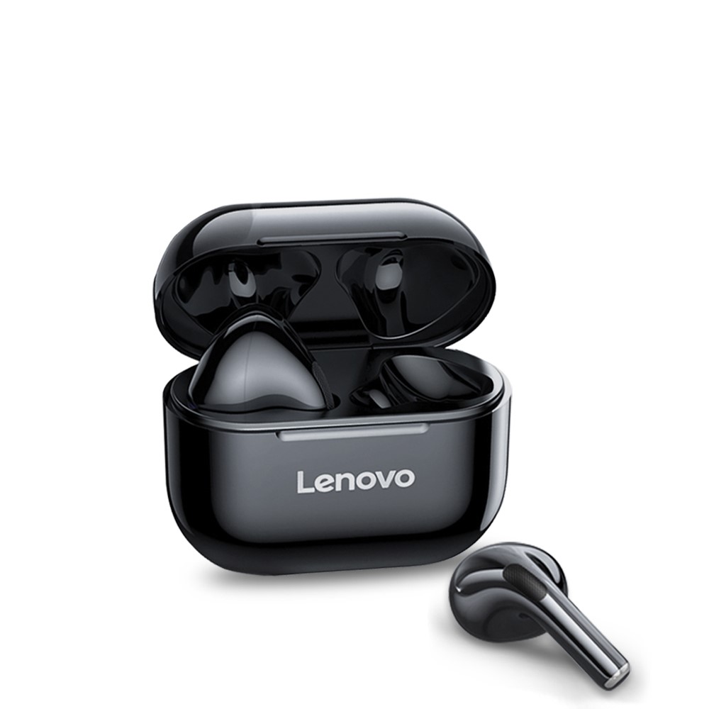 Lenovo - LENOVO LP40 LivePods TWS Bluetooth Trådlösa Hörlurar - Svart