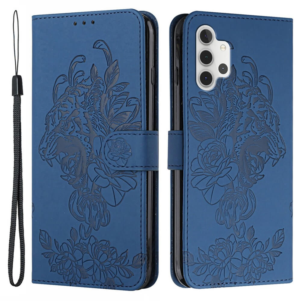 A-One Brand
Tiger Flower Plånboksfodral till Galaxy A32 5G - Blå